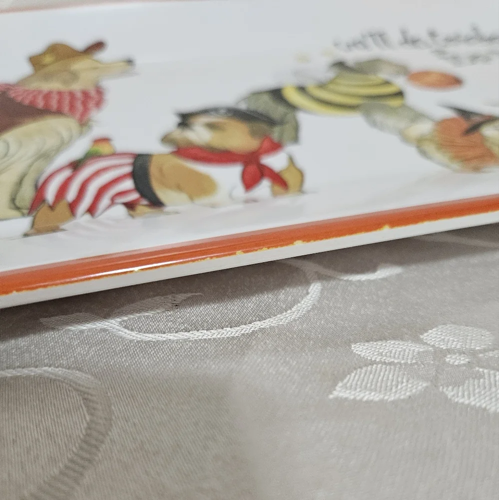 Pier 1 Imports Halloween Dog Treats Tray